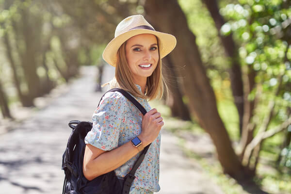 Happy Women in the Park